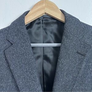 SANREMO Tweed Blazer - Dark Gray